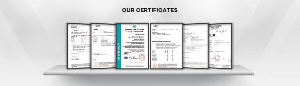 Our Certification